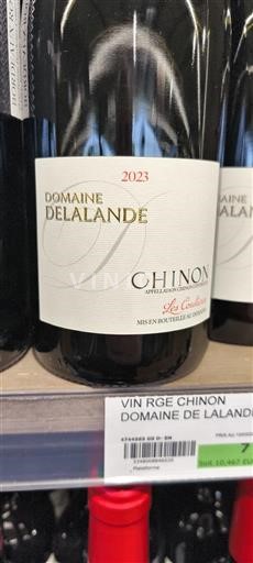 Loiredalen Chinon Domaine Delalande Les Coulets 2023