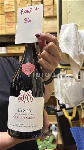 Burgundia Fixin Château Marsannay Crais de Chêne 2020