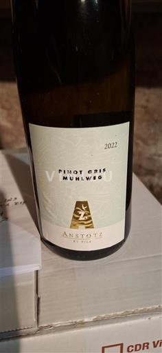 Vinuri Blanc sec Muhlweg Anstotz et Fils 2022 Franța Alsacia Pinot gri AOC