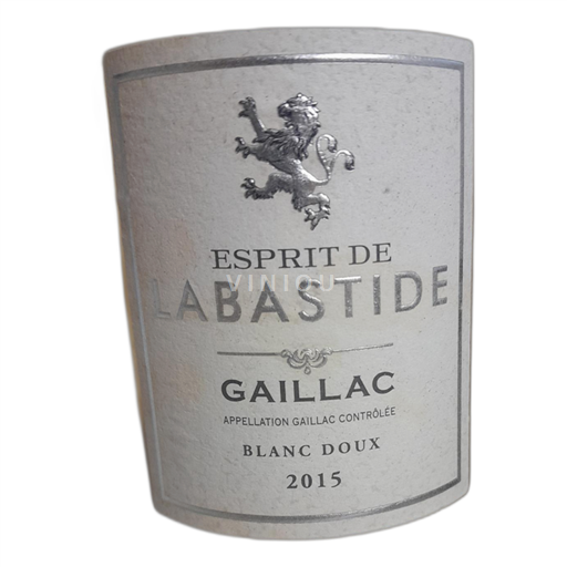 Zuidwest-Frankrijk Gaillac Esprit de Labastide Esprit de labastide blanc doux 2015