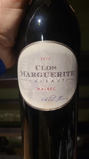 Југозапад Кагор Clos Marguerite 2012