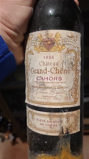 Sud-Vest Cahors Château Grand-Chêne 1996