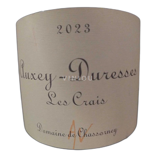 Vinuri Rouge sec Les Crais Domaine Chassorney 2023 Franța Burgundia Auxey-duresses AOC