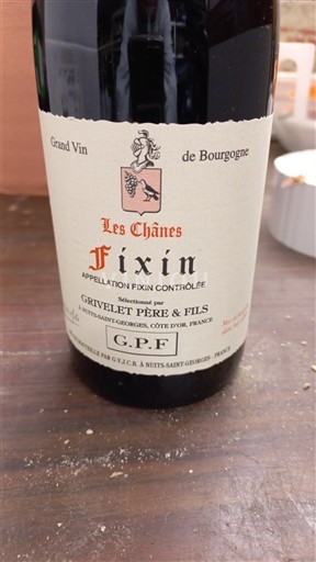 Burgundia Fixin Grivelet Père & Fils Les Chênes 2023