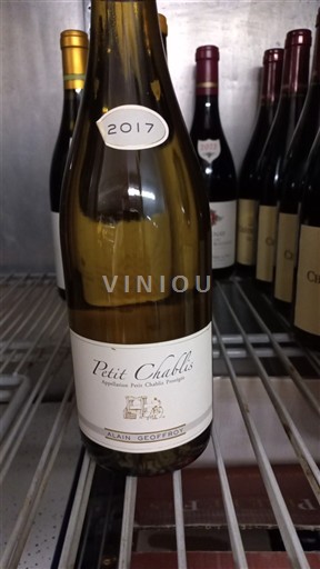 Burgundi Petit-chablis Alain Geoffroy 2017