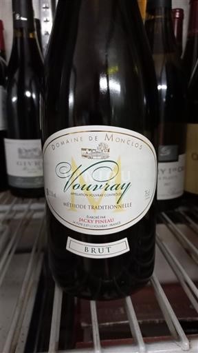 Vinuri spumante Blanc brut Domaine Monclos Non millésimé Franța Valea Loarei Vouvray AOC