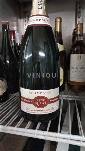 Rượu vang sủi bọt Blanc brut Brut Grande Réserve René Rutat Non millésimé Pháp Champagne Không được chỉ định AOC