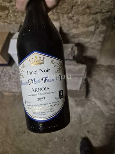 Jura Arbois Domaine Martin Faudot & Fils Pinot Noir 2022