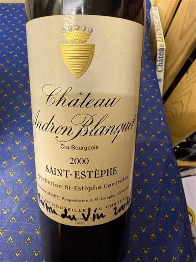 Bordeaux Saint-Estèphe Château Andron-Blanquet 2000