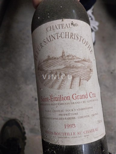 Bordo Сент-Емилион Гранд Кру Château Fleur Saint-Christophe 1993