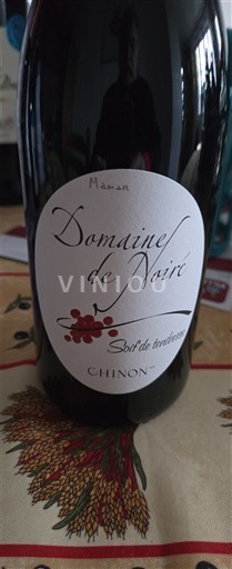 Valea Loarei Chinon Domaine Noire Soif de tendresse 2023