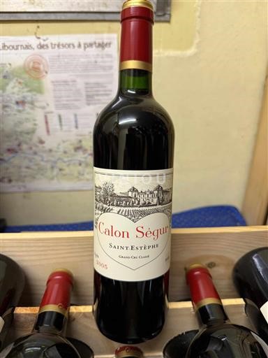 Bordeaux Saint-Estèphe Château Calon Segur 2005