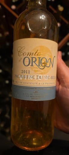 Sud-Vest Pacherenc-du-vic-bilh Comte d'Orion 2011