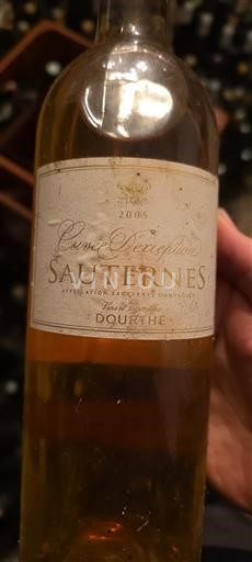 Burdeos Sauternes Dourthe des Orgueilleux 2005