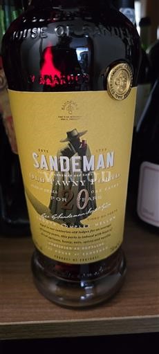 Portugalia Porto Sandeman Old Tawny Porto 20 Years Old Nemilésimat