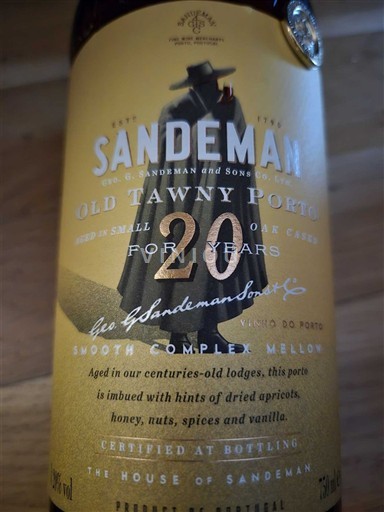 Portugalia Porto Sandeman Old Tawny Porto 20 Years Old Jo Viti