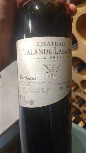 Bordeaux Château Lalande-Labatut Prestige 2016