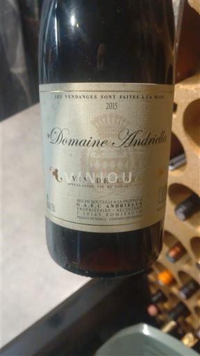 Lengdok dhe Rusionjë Lugina e Cesses Domaine Andriella 2015