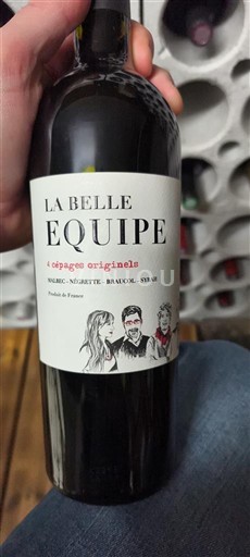 Sud-Vest La Belle Equipe 4 cépages originels 2019