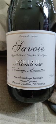 Savoia și Bugey Savoia EARL Lupin Vendanges Manuelles 2023