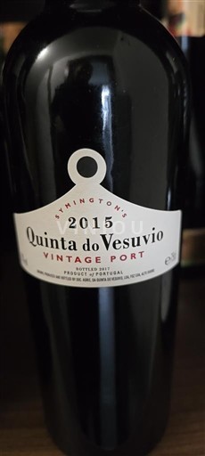 Portugalia Porto Quinta do Vesuvio Vintage Port 2015