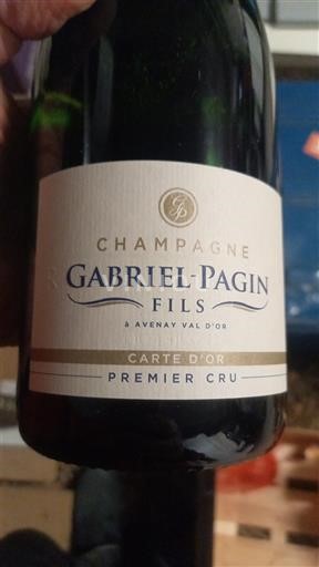 Champagne Ikke spesifisert Premier Cru R. Gabriel-Pagin Fils Carte d'Or Ikke-årgang