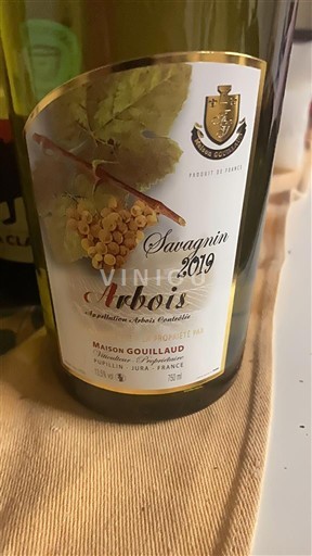 Žura Арбуа Maison Gouillaud Savagnin 2019