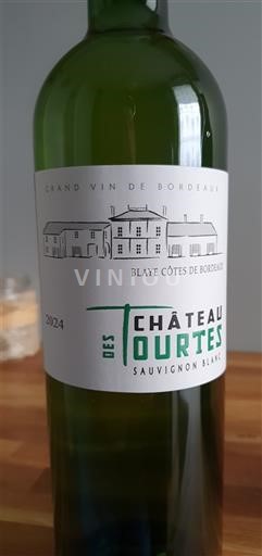Bordeaux Blaye-Côtes-de-Bordeaux Château Tourtes Sauvignon Blanc 2024