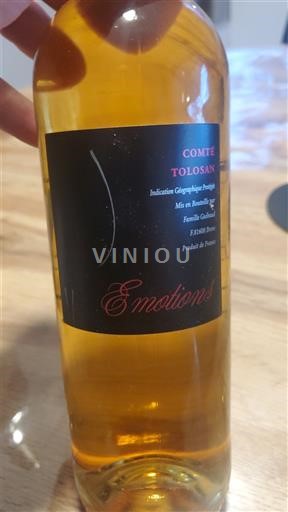 Vinuri Blanc moelleux Emotions Famille Goulmier 2012 Franța Sud-Vest Comté tolosan IGP