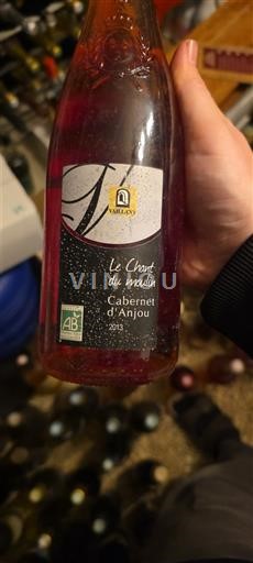 Vinuri Rosé demi-sec Le Chant du Moulin La Ménantie 2013 Franța Valea Loarei Cabernet-d'Anjou AOC