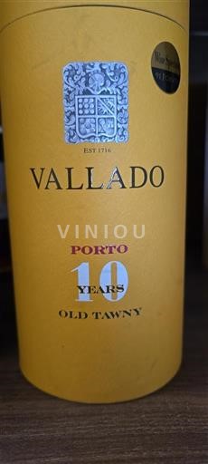 Portugalia Porto Vallado 10 Years Old Tawny Nemilésimat
