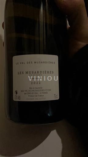 Vinuri Blanc sec Le Val des Musardières 2022 Franța Valea Loarei Nespecificat AOC