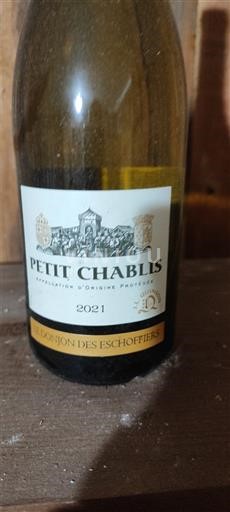 Вина Blanc sec Le Donjon des Eschofiers 2021 Франція Бургундія Петі-Шаблі AOC