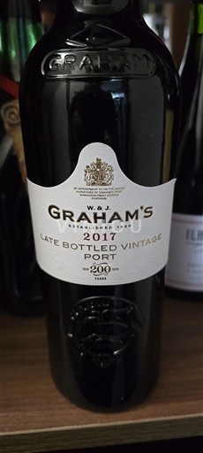 Portugalia Porto W. & J. Graham's Late Bottled Vintage 2017