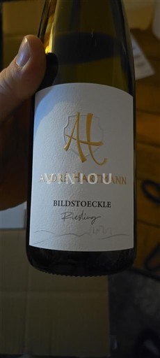 Vinuri Blanc sec Bildstoeckle André Hartmann 2024 Franța Alsacia Vin de France