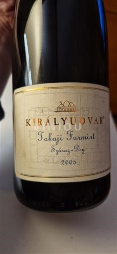 Tokaj Nespecificat Királyudvar Tokaji Furmint Száraz Dry 2005