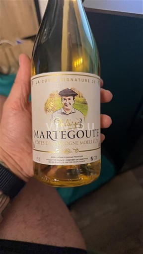 Vinuri Blanc moelleux La Cuvée Signature Philippe Martegoute Non millésimé Franța Sud-Vest Côtes de Gascogne IGP