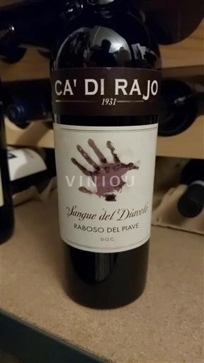 Venetia Piave Malanotte Ca' di Rajo Sangue del Diavolo 2020