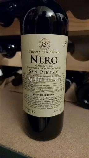 Piemonte Monferrato Tenuta San Pietro Nero 2022