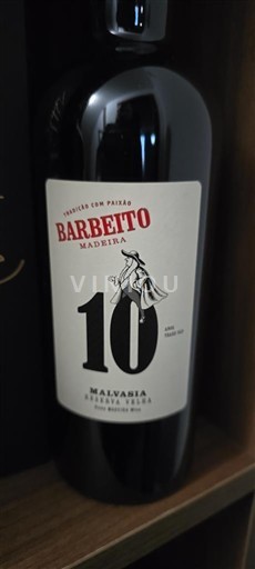 Portugalia Madeira Barbeito Malvasia 10 Years Old Nemilésimat