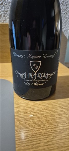 Vinuri Rouge sec Les Charmois Domaine Xavier Durand 2023 Franța Burgundia Nuits-Saint-Georges AOC
