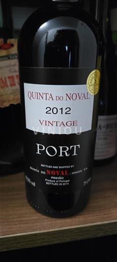 Portugalia Porto Quinta do Noval Vintage 2012