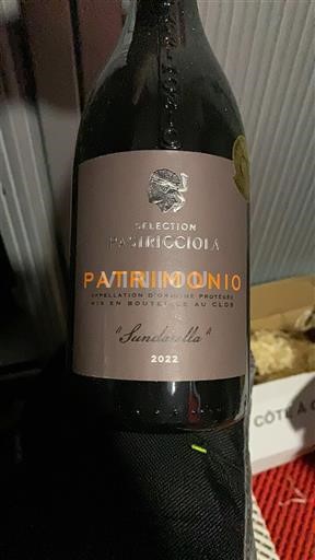 Corsica Patrimonio Pastricciola Sélection 'Sundarella' 2022