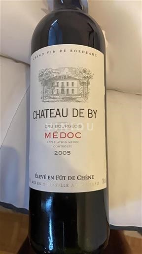 Bordeaux Médoc Château de By 2005