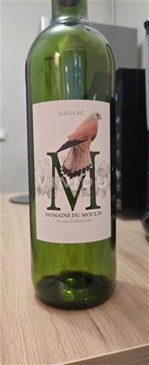 Sørvest Gaillac Domaine Moulin M Ikke-årgang