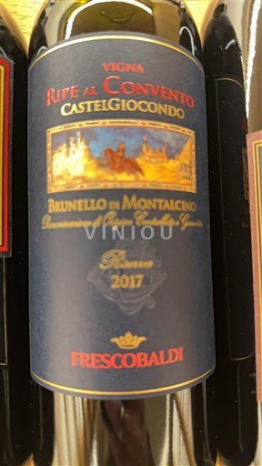 Vinuri Rouge sec Ripe al Convento CastelGiocondo 2017 Italia Toscana Brunello di Montalcino DOC