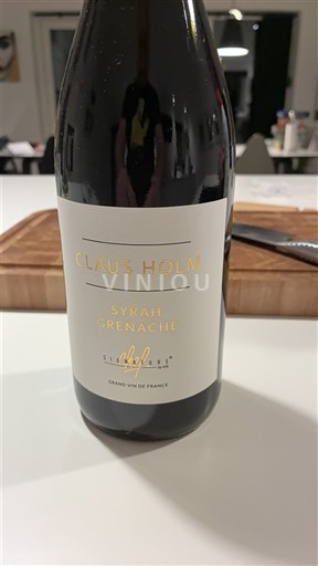 Wines Rouge sec Claus Holm Non millésimé France Languedoc-Roussillon Pays d'Oc IGP