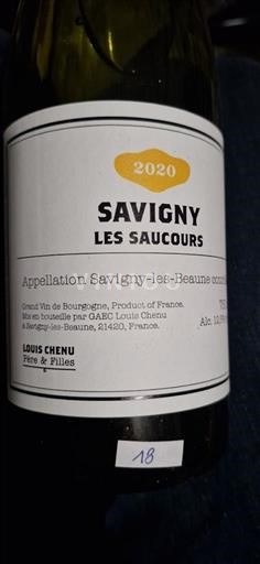 Burgundia Savigny-lès-beaune Louis Chenu Père & Filles Les Saucours 2020