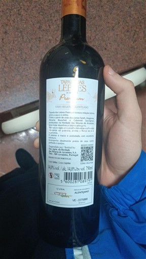 Alentejo Tapada das Lebres Premium 2023