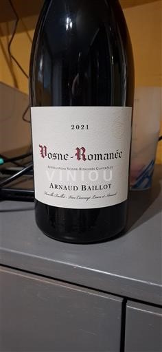 Borgogna Vosne-Romanée Arnaud Baillot 2021